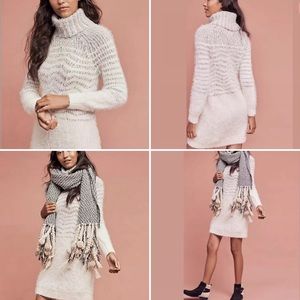 Anthropologie Sleeping on Snow dress